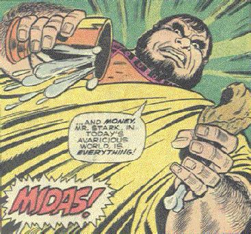midas iron man|Mordecai Midas as Midas (Earth.